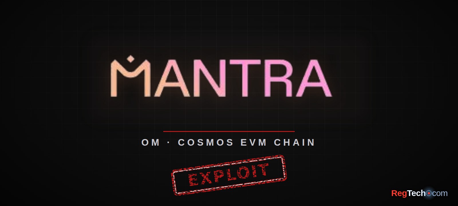 MANTRA Halts Chain After Cosmos EVM Exploit; OM Hits Record Low