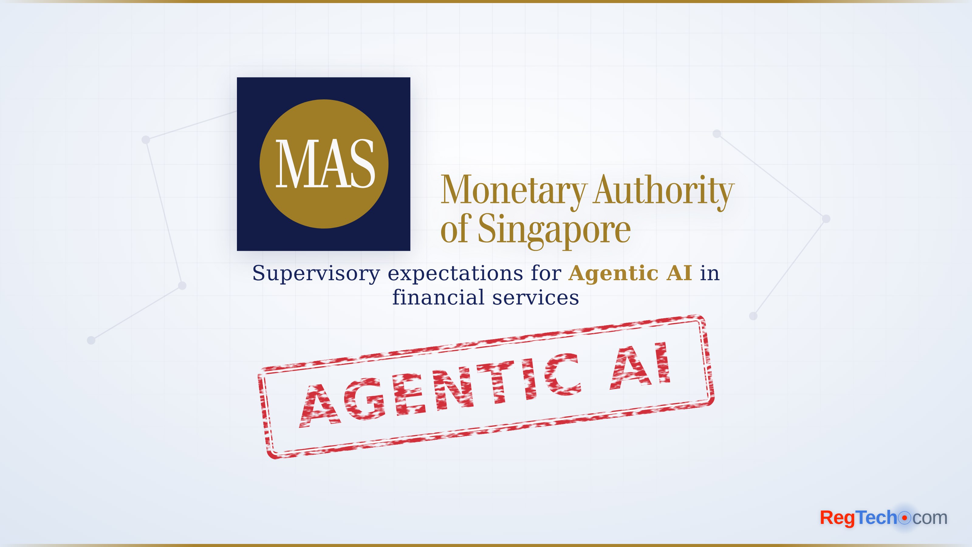 MAS keeps agentic AI under its proposed AI guidelines, not binding rules