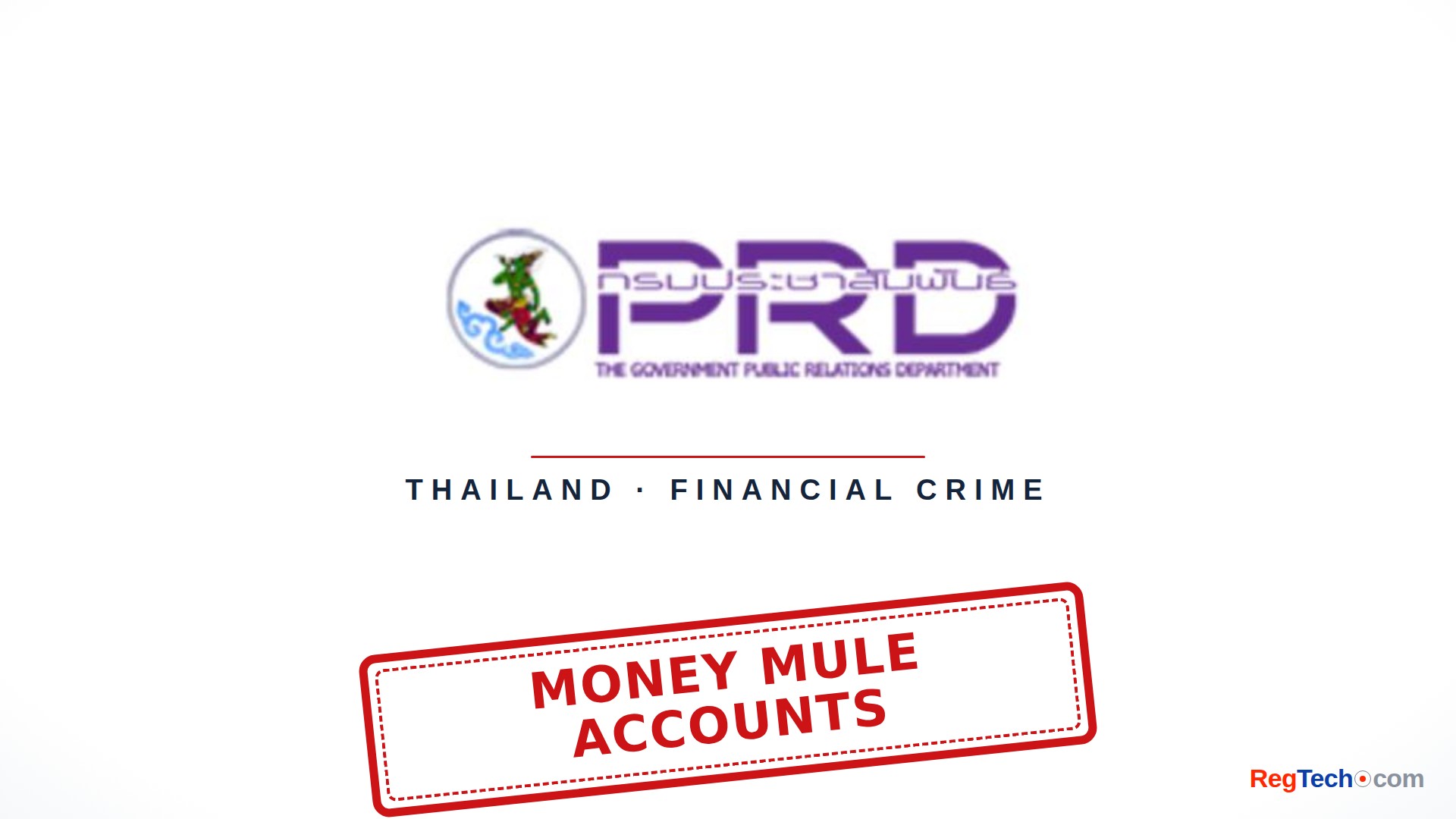 Thailand Orders Cross-Bank Freeze of Money Mule Accounts
