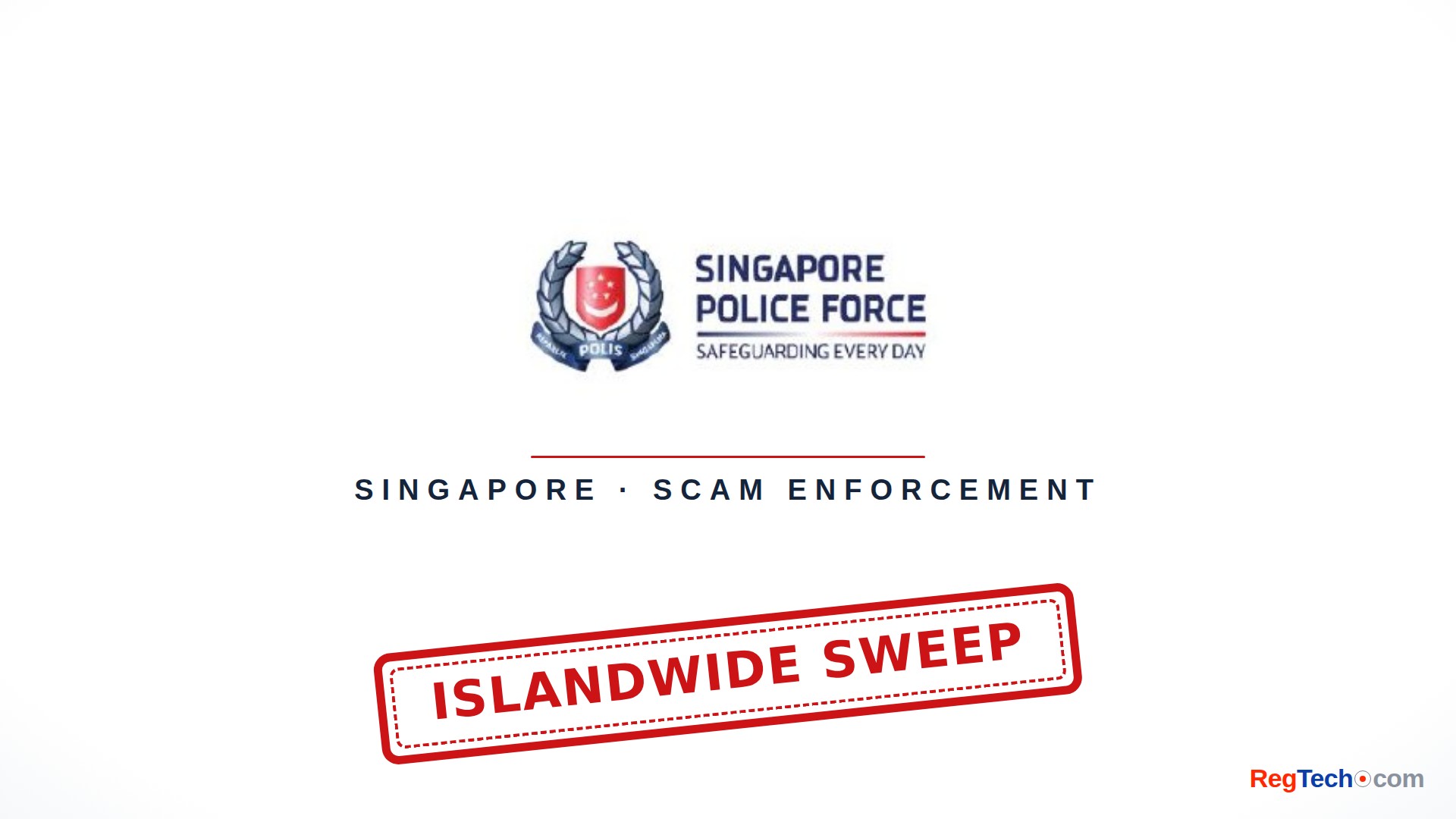 Singapore Police Probe 270 Suspected Scammers and Money Mules in Islandwide Sweep