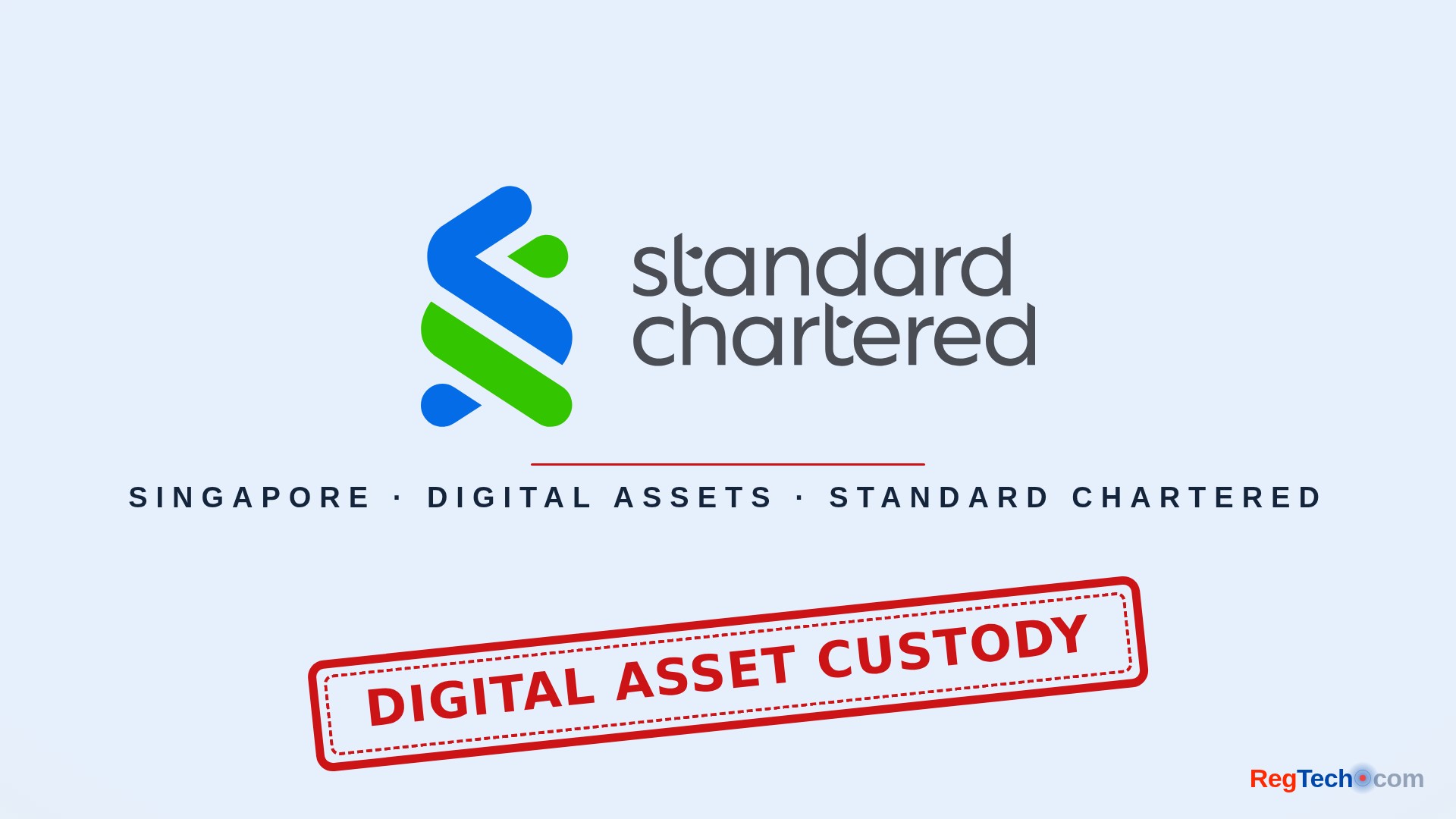 Standard Chartered Plans Digital Asset Custody in Singapore
